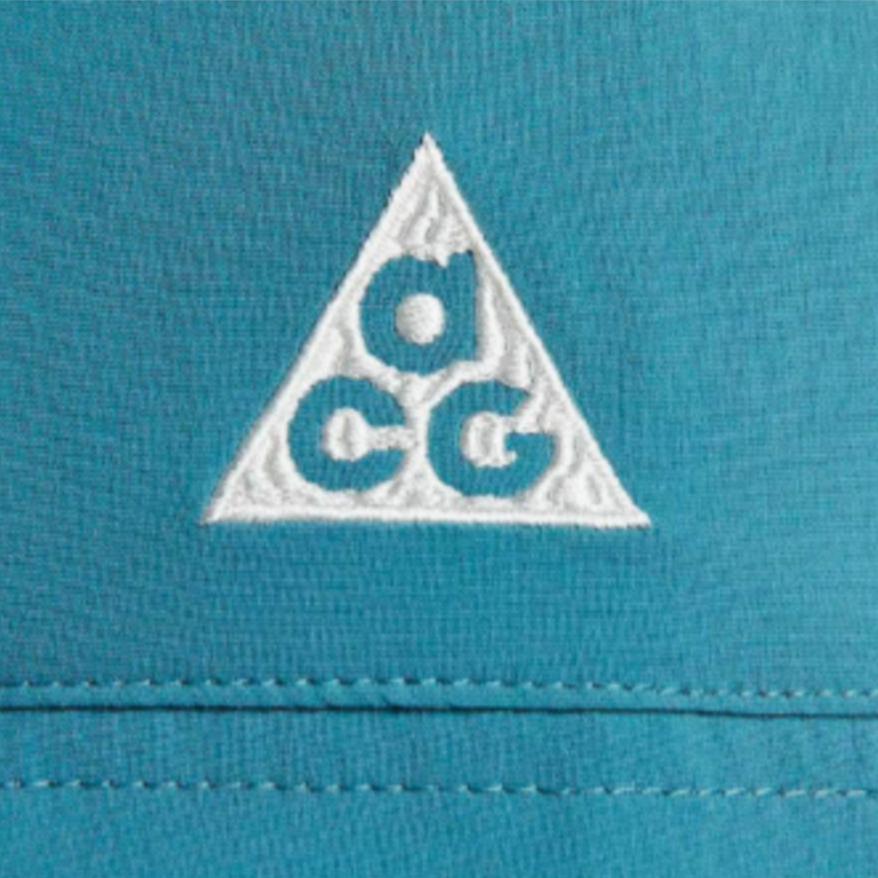 New Nike ACG 'Orb Weaver' Shirt Men's Smoke Blue/Lightning Blue/Mountain White HJ2466-006