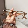 Retro Small Round Reading Glasses Anti-blue Light Eyewear  for Women Fashionable Personalized Glasses  New in