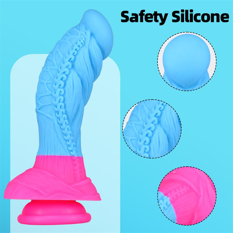 Female Flamingo Masturbation Device Realistic Sensuality Simulation Dildo Liquid Silicone Adult Products