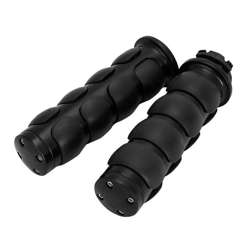 25mm 1" Motorcycle Handlebar Handle Bar End Hand Grips For Harle Cruiser Chopper Custom  Suzuki  Boulevard M109R  Road
