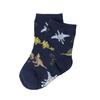 【Abbigliamento per bambini】 Kids Foret (Kids Foret) Calzini da equipaggio con motivo dinosauro 11 cm-20 cm B51300