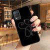 Black Cat Case for OPPO Realme GT 2 Pro X2 Pro XT C25S 8 7 6 Pro 6i Realme GT Master C3 C21 C21Y C11 X3 SuperZoom