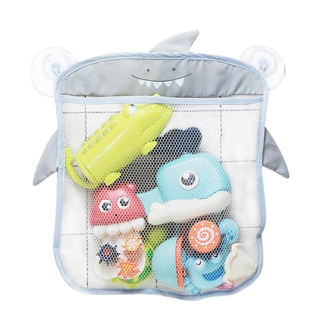 Zabawka na Baby Shower, słodka kaczka, żaba, siatka, torba do przechowywania zabawek, mocna przyssawka, torba do zabawy na Baby Shower, organizer łazienkowy, zabawka wodna
