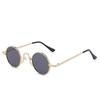 New WO hip-hop sunglasses women's European and American personalized round sunglasses ultra-light anti-ultraviolet driving sunshades