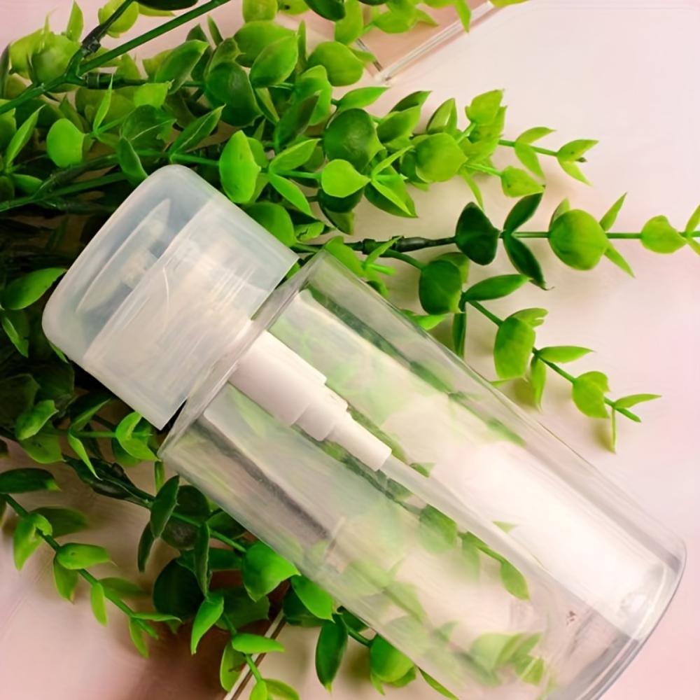 Press-type Makeup Remover Water Bottling, Extrusion Beauty Toner Nail Polish Remover Water Bottling, Press Pump Head Travel Portable