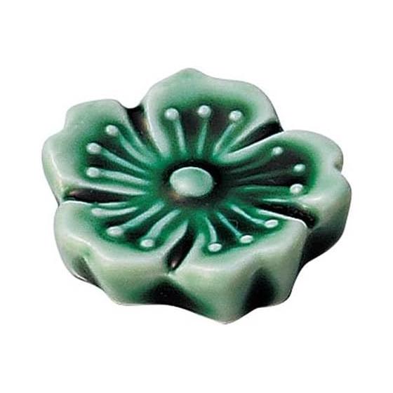 Kaden Koyo Pottery Hashioki Chopstick Rest, Oribe, Japanese Tableware, Mino Ware, Dishwasher Safe, Made in Japan, 56471052, Stylish Mino Ware for