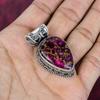 Copper Tourmaline Handmade Gemstone Pendant, 925 Solid Sterling Silver Beautiful Pendant Jewelry