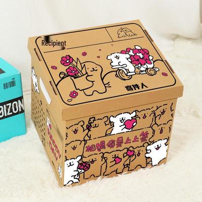Extra Large Cardboard Gift Box for Birthday or Snack Storage