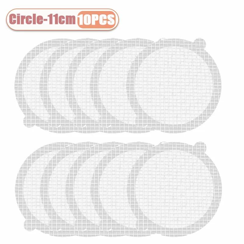 10-100PCS Disposable Floor Drain Sticker Shower Drain Hair Catcher Cover Sink Drain Hair Blocker Bathtub Mesh Filter Sticker
