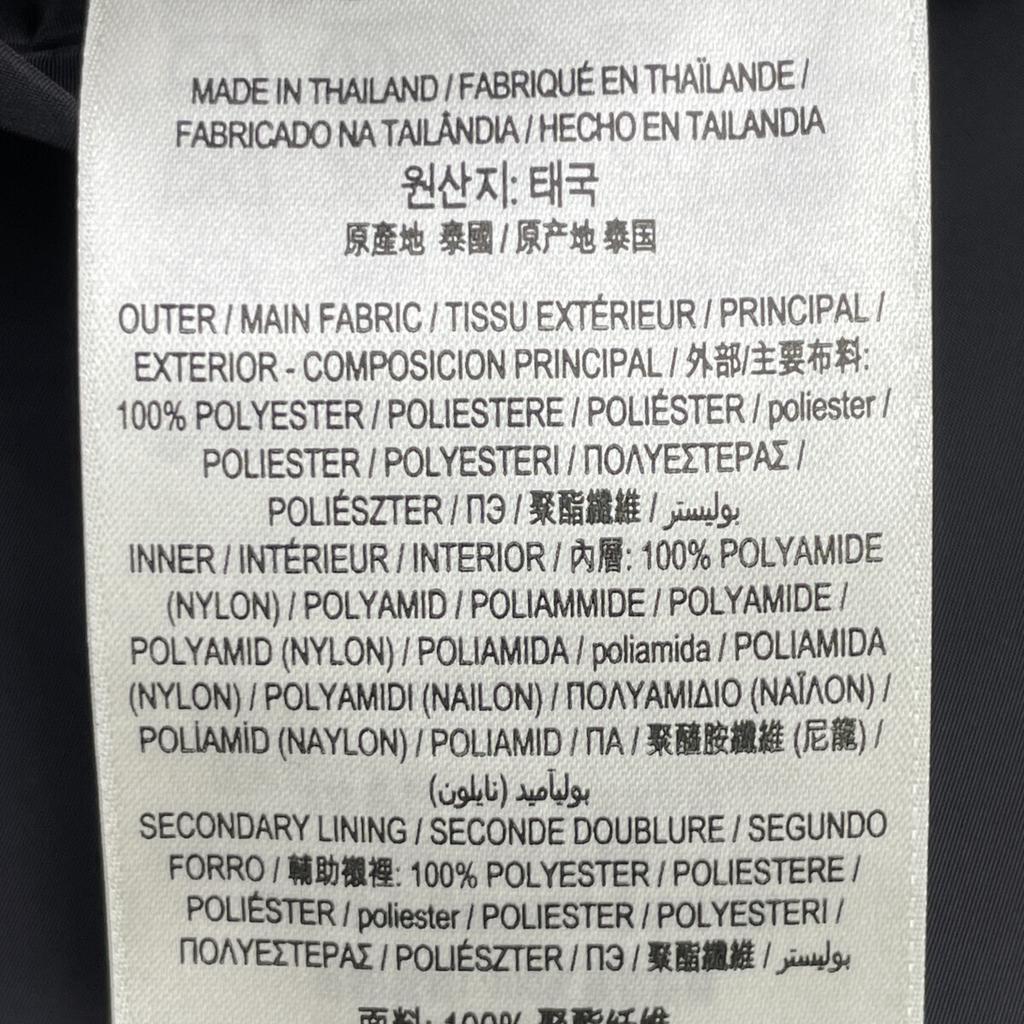 Burberry Vintage Check 8027097 Reversible Zip-Up Parka Jacket M blackUsed