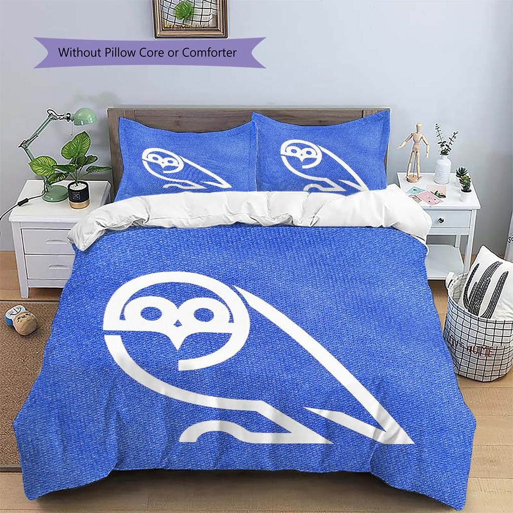 Sheffield Wednesday Football Club Pattern Bedding,Quilt Set Quilt Cover Pillowcase Home Birthday Gift (1 * duvet cover + 2 * pillowcase, without core)