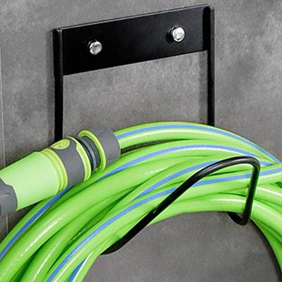 Garden Hose Holder Stainless Steel Small Wall Mount Garden Hose Hook, Ideal for Water, Air, Hydraulic Hose, Ropes