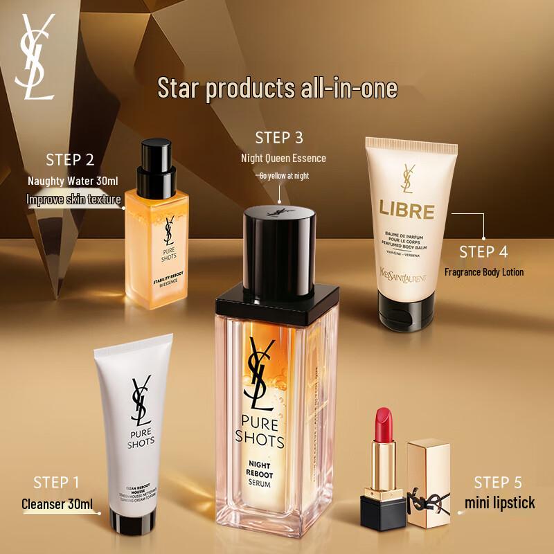 YSL Pure Shots Skincare Collection