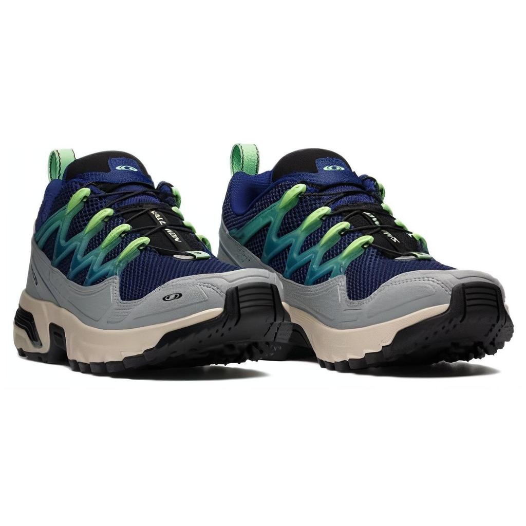 SALOMON Acs + Og Comfortable Non-Slip Durable Low-Top Lifestyle Shoes Unisex Shoes Gray Blue 472872
