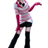 Hazbin Dust Angel Cosplay Kostým Uniforma Oblek pro Ženy Muže Hotel Halloween Karnevalová Párty Vánoce Comic Con Oblečení