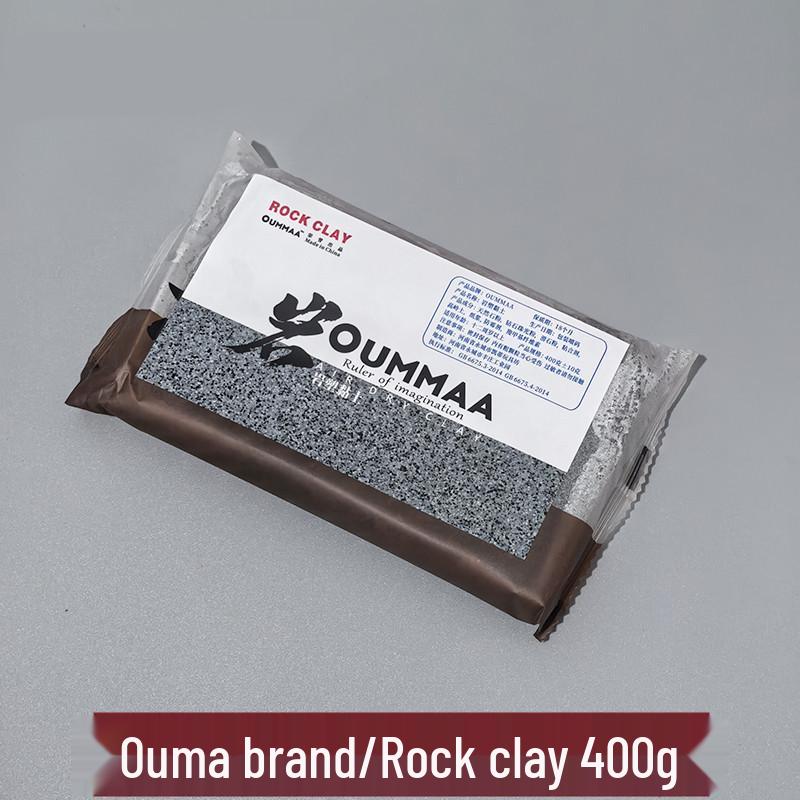 Ladoll White Air-Dry Clay Kit 500g - No-Bake DIY Stone Clay for Figures