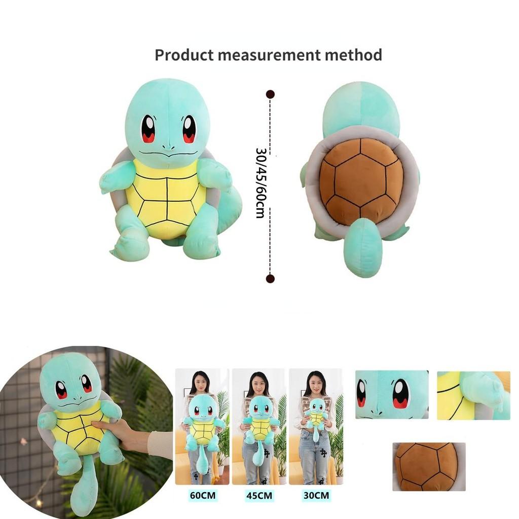 Pokemon Squirtle Plush Toy Doll Soft And Skin Friendly Perfect Anime Gift For Kids 11/17/23in Big Size!