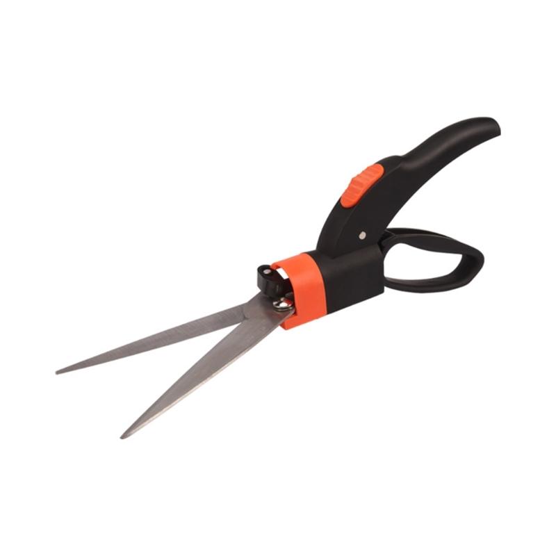 

Stainless Steel Swivel Trimming Hedge Clippers Comfort Grip Suitable for Gardening Enthusiasts Efficient Plant Cutting 1