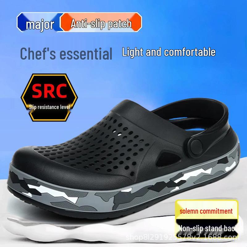 Unisex Waterproof Non-Slip Chef Shoes - Breathable & Oil-Proof for Kitchen Work