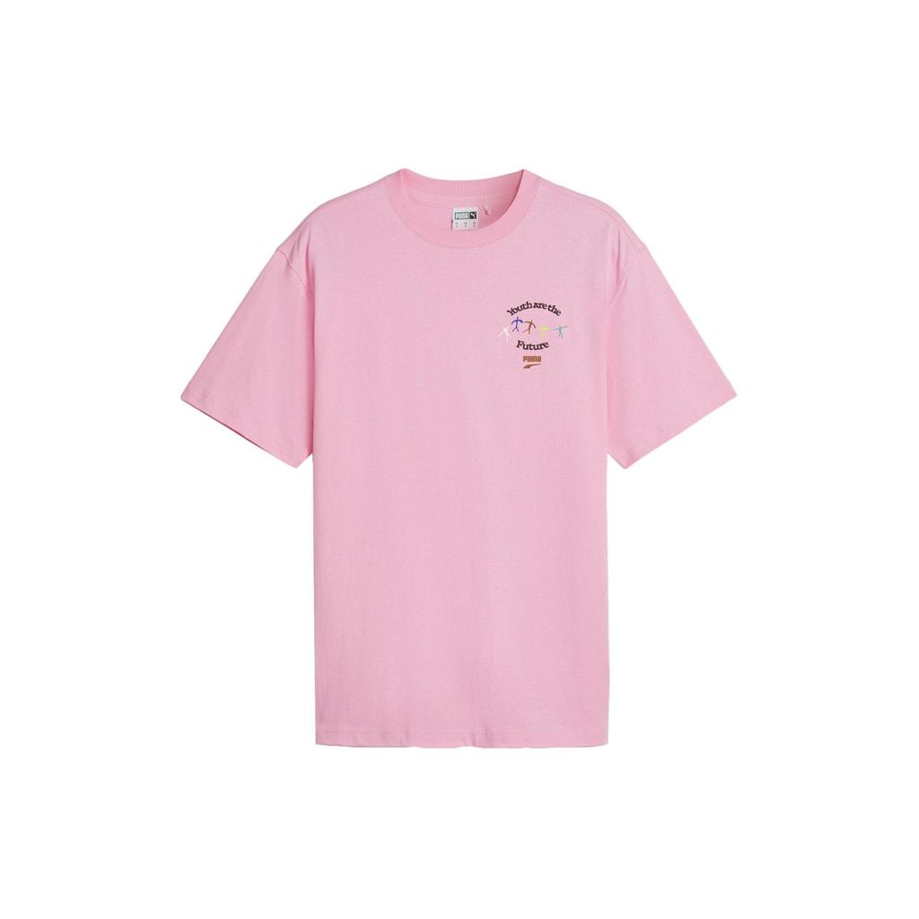 PUMA Future Graphic DOWNTOWN GRAPHIC TEE T Shirt Men's Pink 626097-30