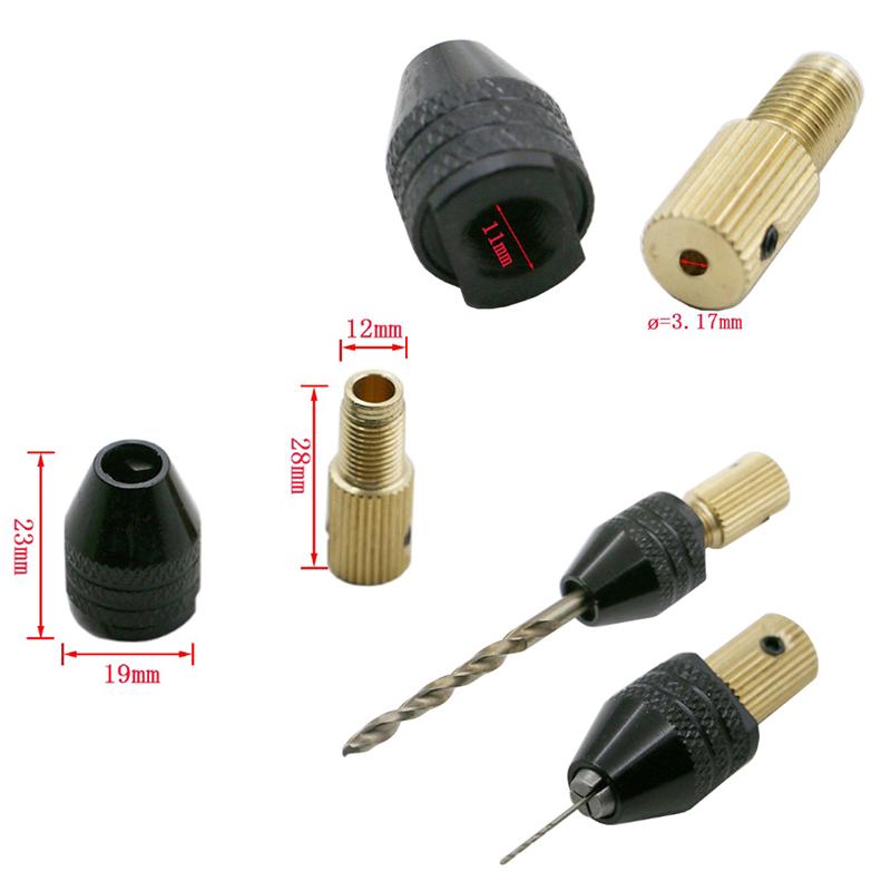 2.3\3.17Mm Electric Motor Shaft Mini Fixture Small Drill Bit Chuck Fixing Device