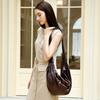 Croissant Genuine Leather Versatile Laid-back Casual and Lightweight Single-shoulder Crossbody Bag