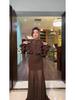 Elegant Long Sleeve Winter Dress for Women - 2025 New Arrival