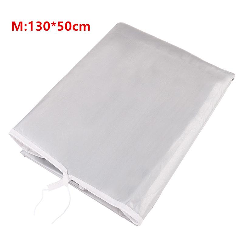 New Home Universal Silver Coated Padded Ironing Board Cover Heavy Heat Reflective Scorch Resistant 120*37cm/130*50cm