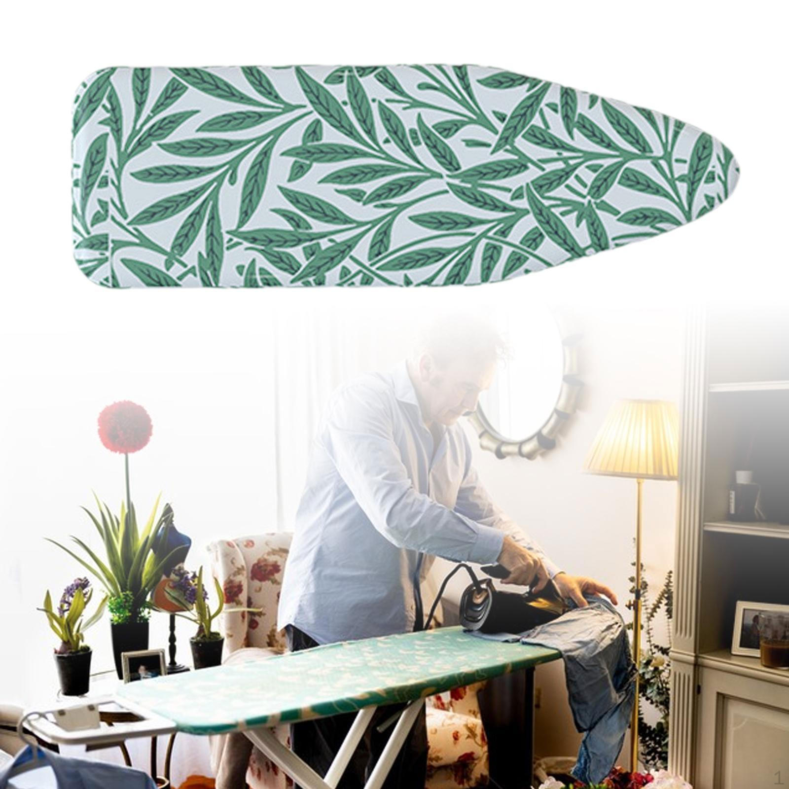 

Жаростойкий, дышащий чехол для гладильной доски с дополнительной подкладкой для аксессуаров. 130cmx49cm