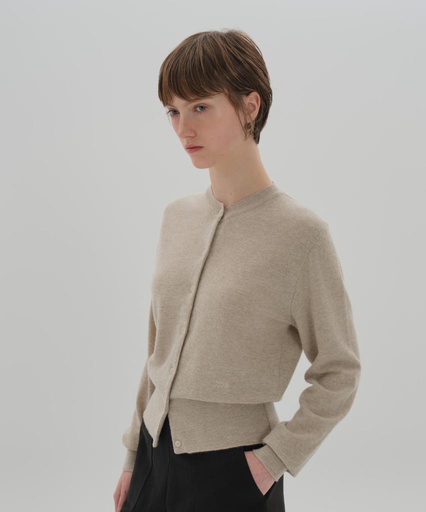Jun By Jun K Le Conte Cardigan_Hush Beige