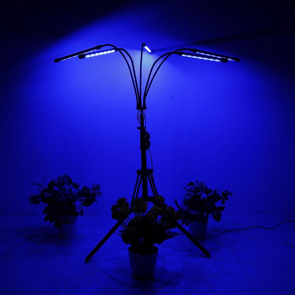 5V Full Spectrum Plant Light with Adjustable Tripod Stand Red Blue Floor Grow Lamp LED Grow Lights for Indoor Plants