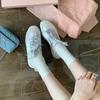 Grape mother sneakers summer women's light and breathable platform casual training shoes front lace-up dad shoes women 2025