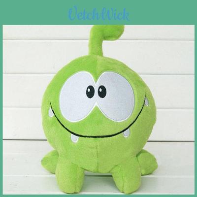 Adorable 8" Cut The Rope Candy Monster Om Nom Plush Toy Soft Doll Gift Figure