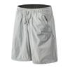 Men's Quick-Dry Ice Silk Shorts, Summer New Style, Loose-Fitting Casual Mid-Length Shorts, Trendy Sports Beach Shorts