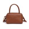 European fashion versatile handwoven bag portable pillow bag toast bag 2025 new crossbody cosmetic bag