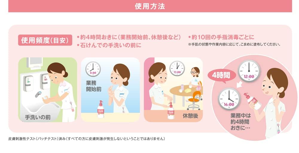 Saraya Hand Care Lotion Prime Barrier Veil Unscented 300mL with Pump Unscented Weakly Acidic 52111