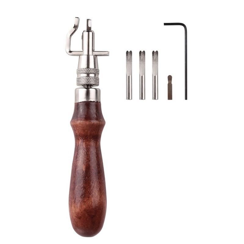 7-in-1 Multifunctional Leather Grooving Tool & Edge Creaser
