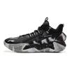 Li Ning Kids Synthetic Leather Comfortable Non-Slip Shock Absorbing Wear-Resistant Breathable Low-Top Basketball Shoes Men Sneaker YKBU082-1