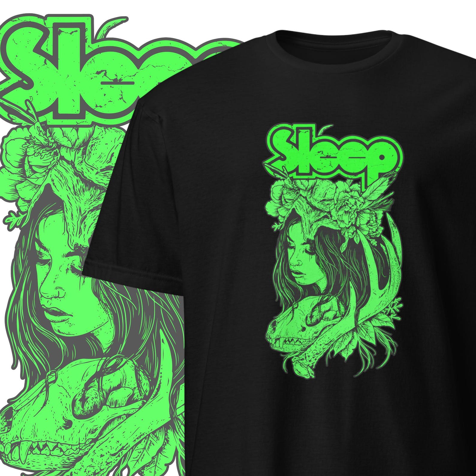 Sleep Band T shirt Stoner Rock Clothing 2XL