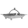 Stainless Steel Towel Basket Exquisite Elegant Large Capacity Fruit Serving Basket with Handle for