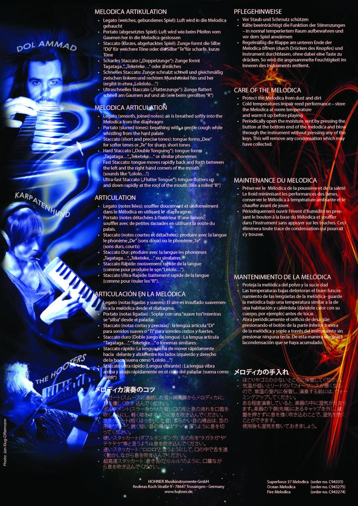 HOHNER Key Black Student-32 Harmonica,