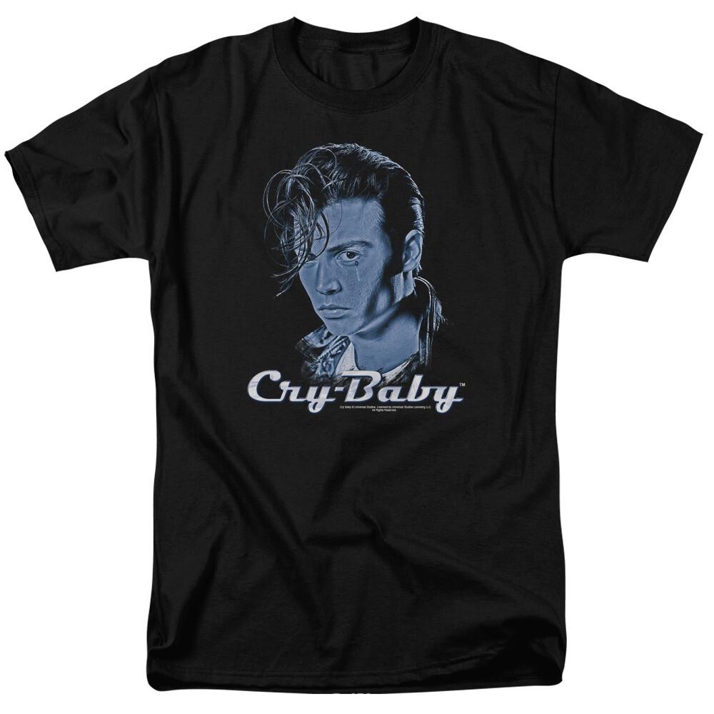 

26 Cry Baby King Cry Baby T Shirt Mens Licensed 80s Cult Classic Movie Tee Black Unisex T-Shirt XXL