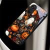 Ghost Pumpkin Halloween Black Glass Phone Case For OnePlus Ace 3 5 Pro Nord CE 2T 2 3 Lite 6 7T 8 9 10 Pro 2V 11R 12R 13R Cover