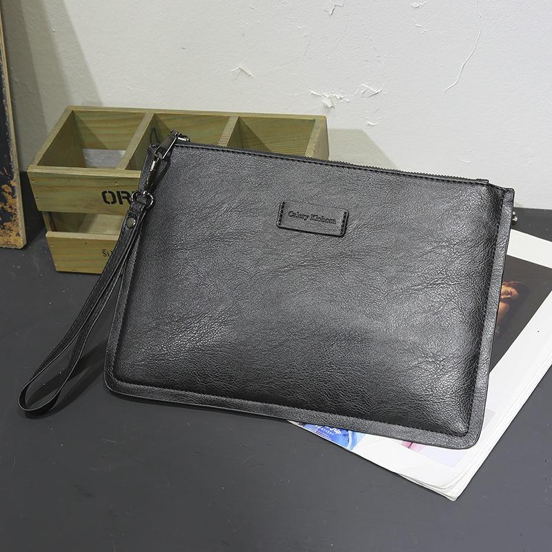 Ανδρική τσάντα clutch Τσάντα clutch μεγάλης χωρητικότητας Θήκη για κάρτες Τσάντα φάκελος Χώρος για κάρτες Τσάντα χειρός Νέα casual τσάντα μόδας