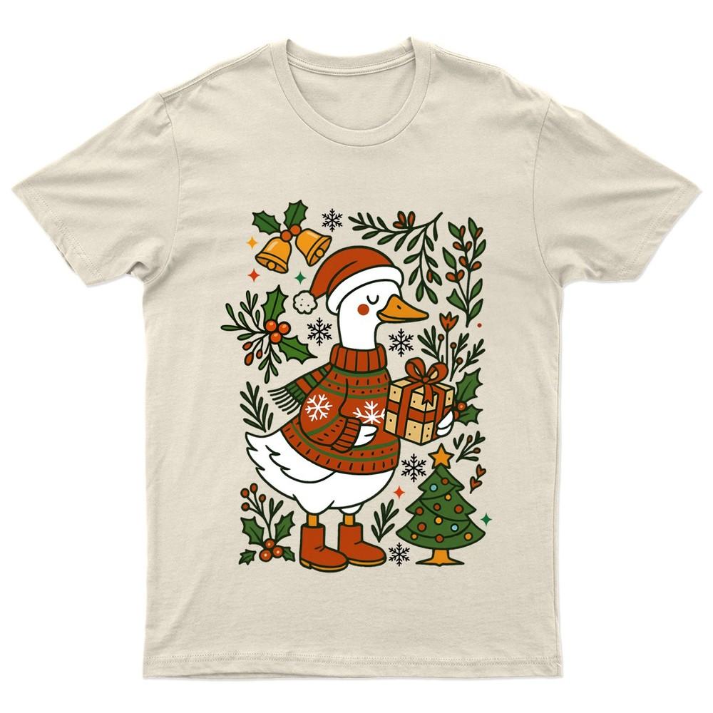 Christmas SnowUnisex Festive Holiday TShirt Unisex Gift Retro Seasonal Funny a