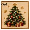Interactive DIY Christmas Art Kits Faux Pearl Painting Kit with Frame, Santa Winter Holiday Theme Craft Supplies Beads for Adults Beginner,