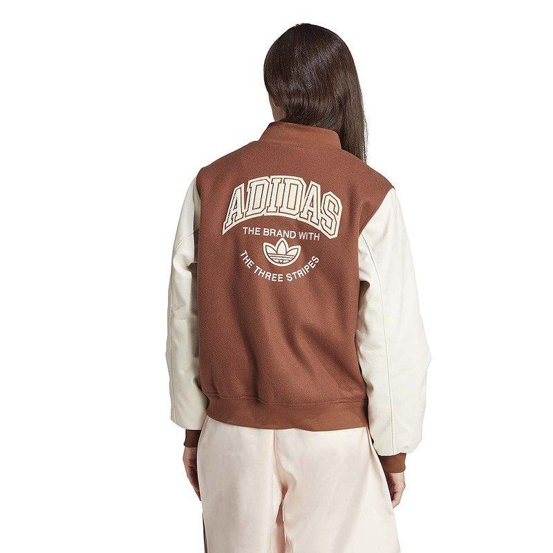 adidas Originals Vrct Graphic Jacket Jackets & Coats Women's Brown IS5742