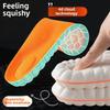 1 Pair Ultra-Comfortable Women's Insoles Breathable, Sweat-Absorbent Sports and Casual Insoles