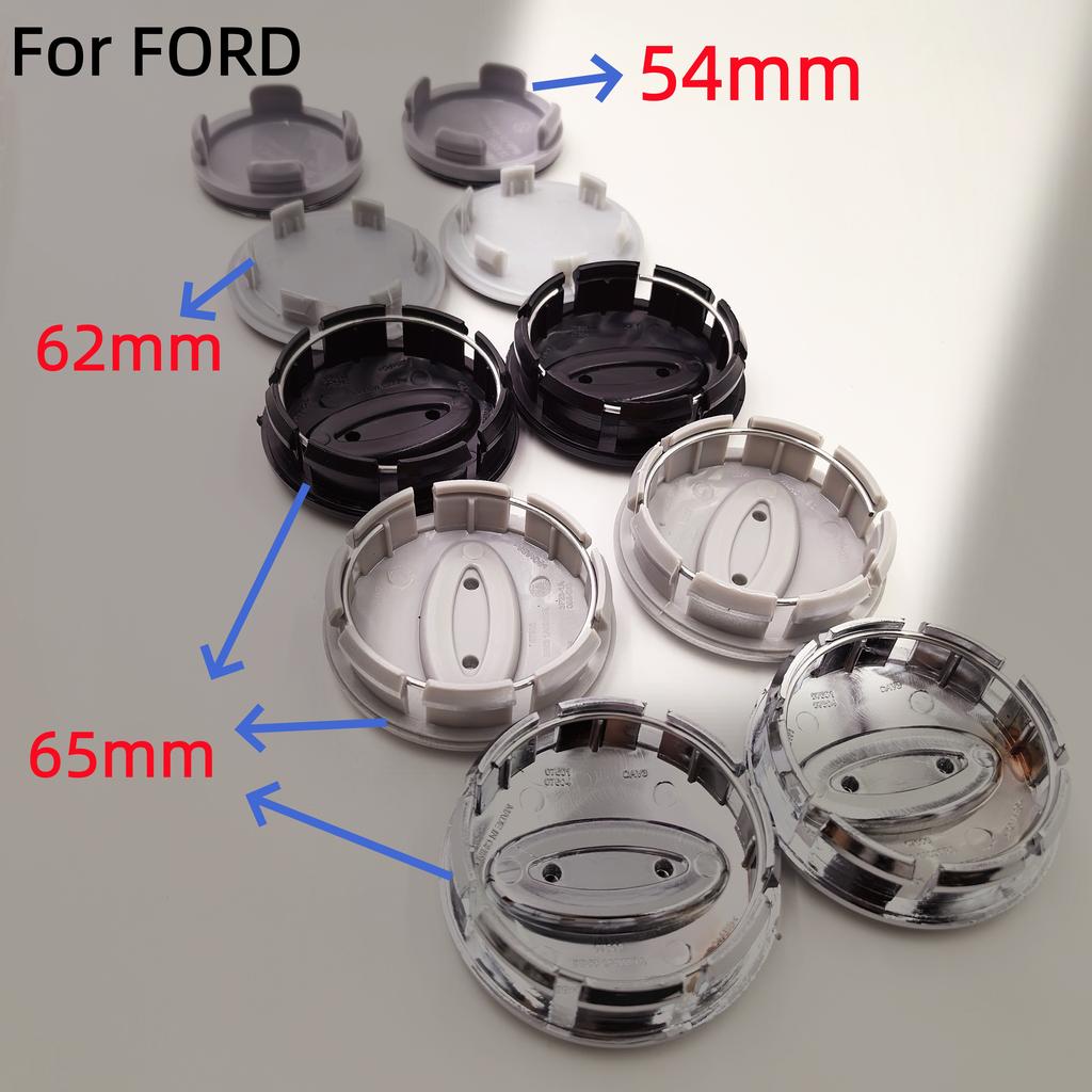 XXUI3 4pcs ForFord Hubcap Car Styling Wheel Center Cap Hub Replaced Cover Wheels Centre Hub Cap 54/56/60/62/65/68mm