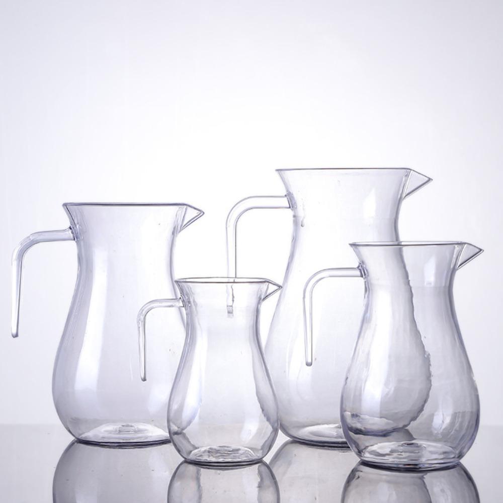 Transparent Acrylic Wine Decanter with Sacle Kettle Juice Pot Wine Dispenser  Liquor